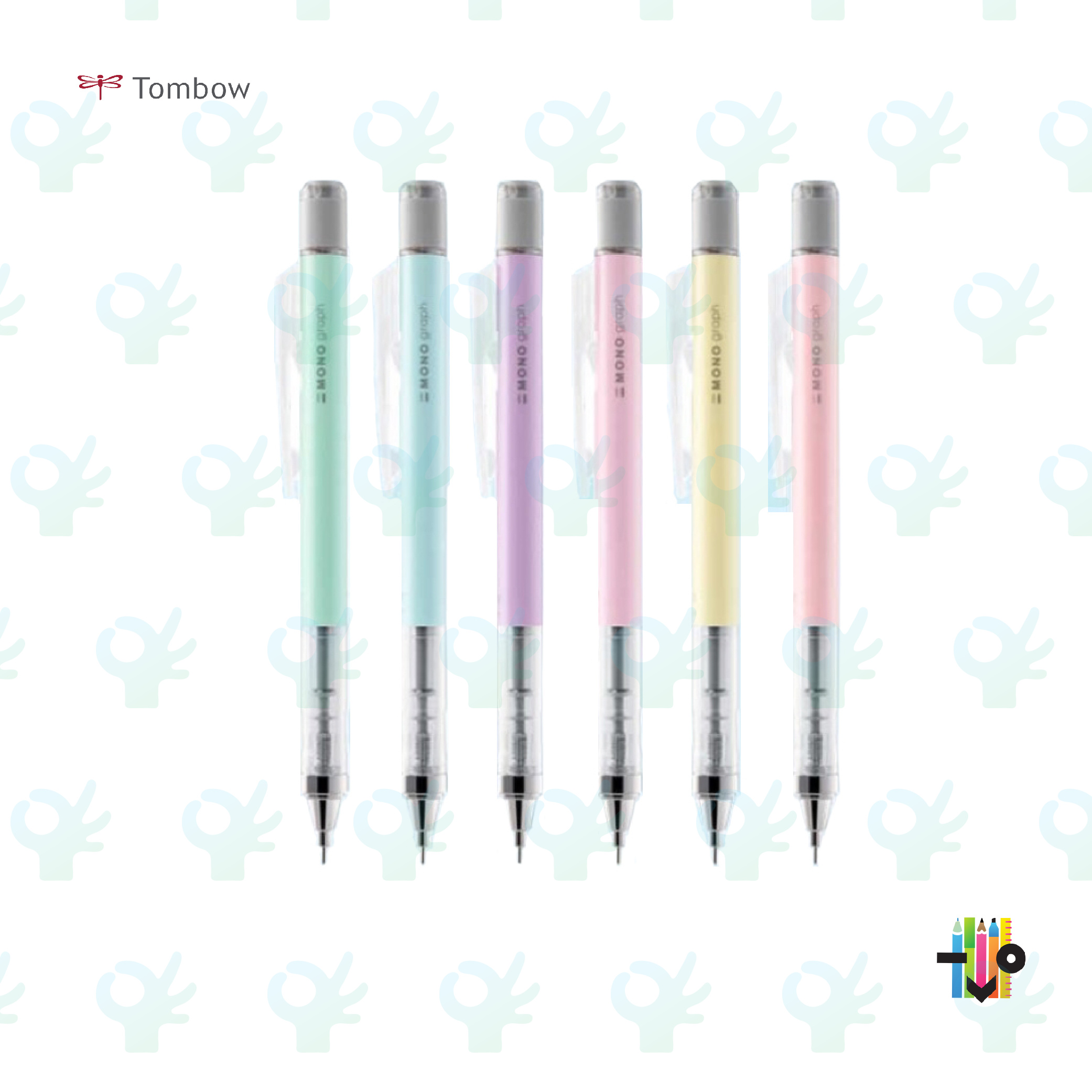 Tombow mono pastel clearance